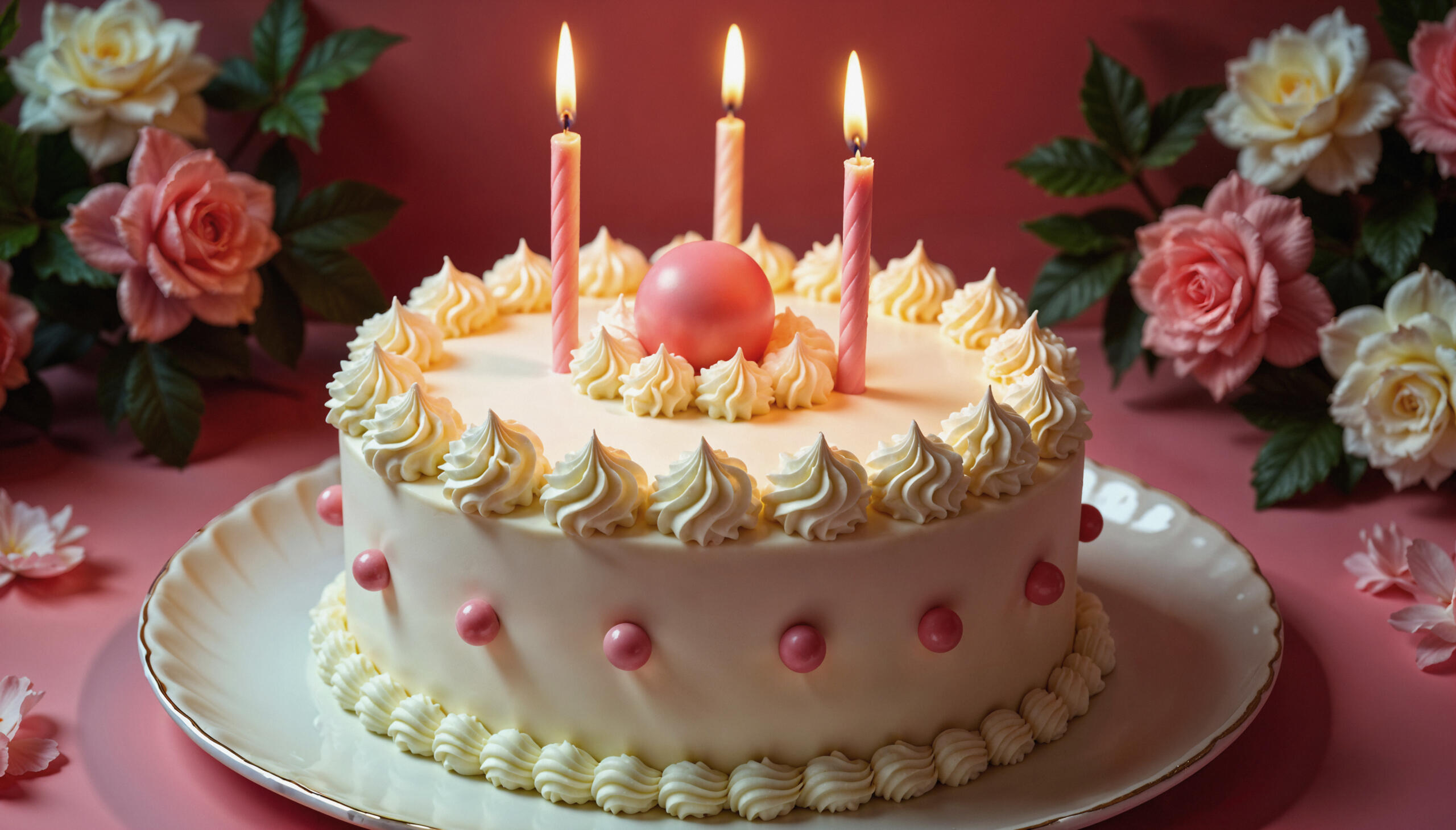 kue dan lilin