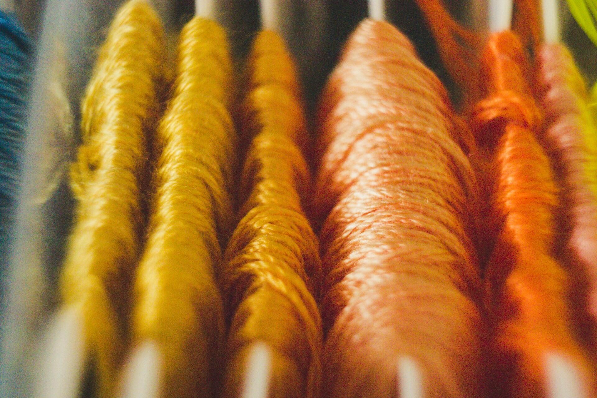 Embroidery thread.