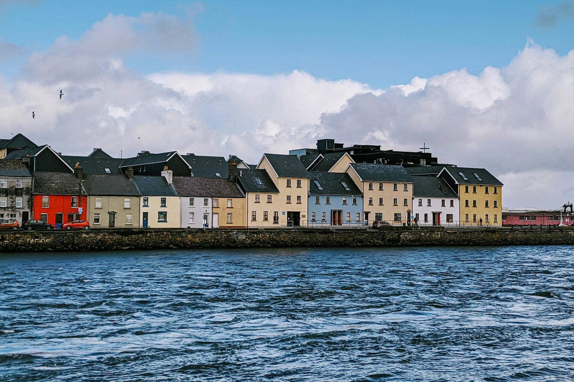 Claddagh Quay in Galway, Ireland.