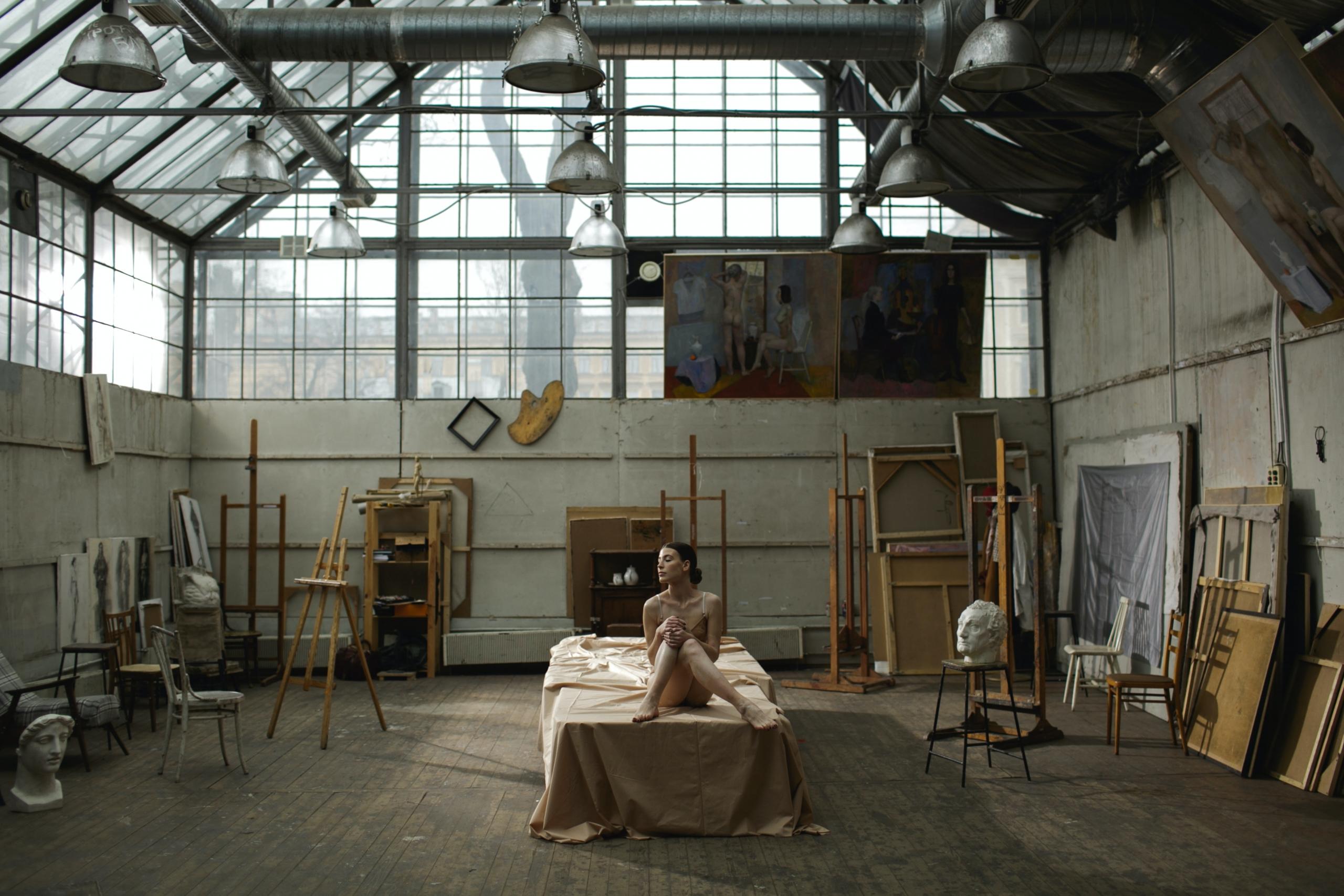 a look inside a drawing studio