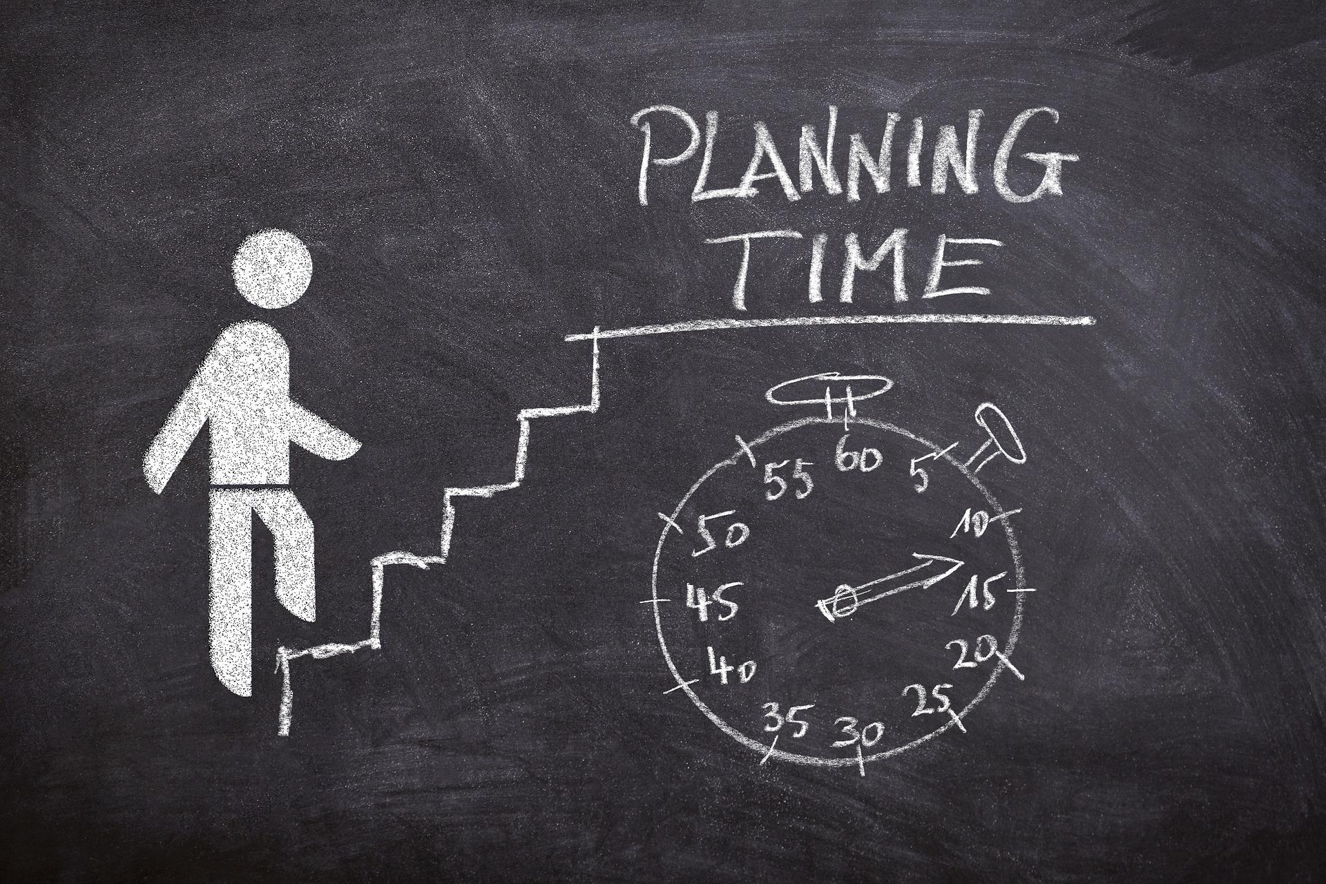 Study plan for business management courses