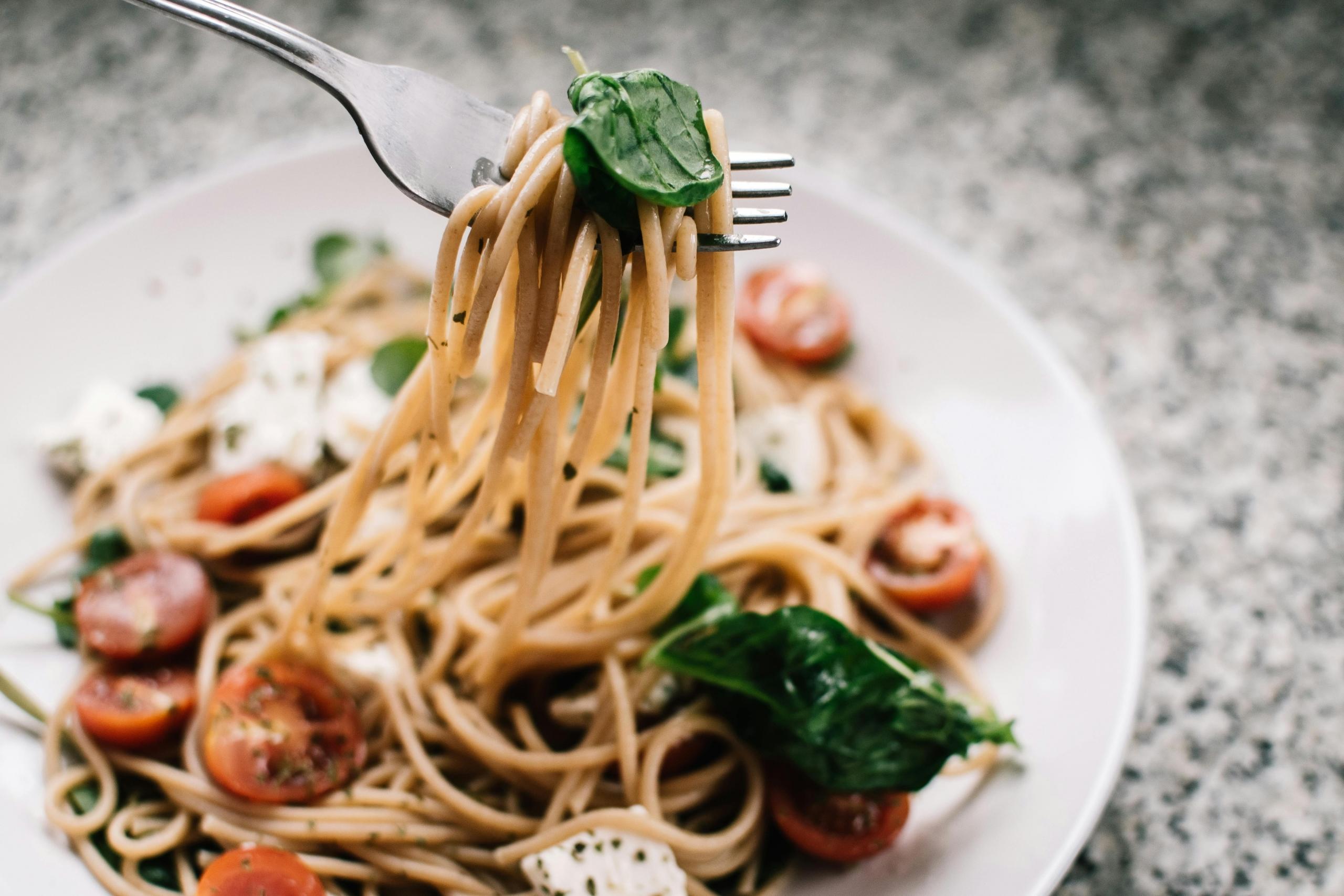A healthy portion size, supporting an athlete's weight gain goals