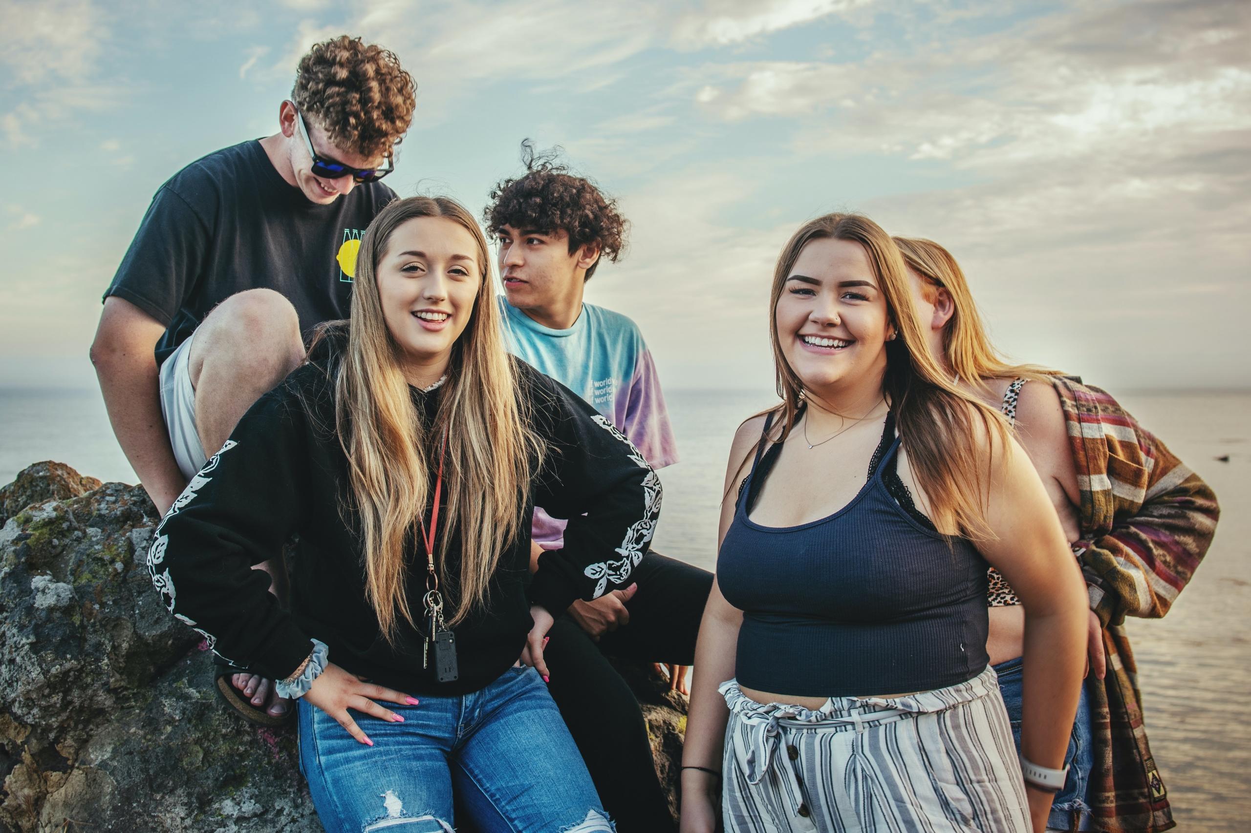 Group of young people