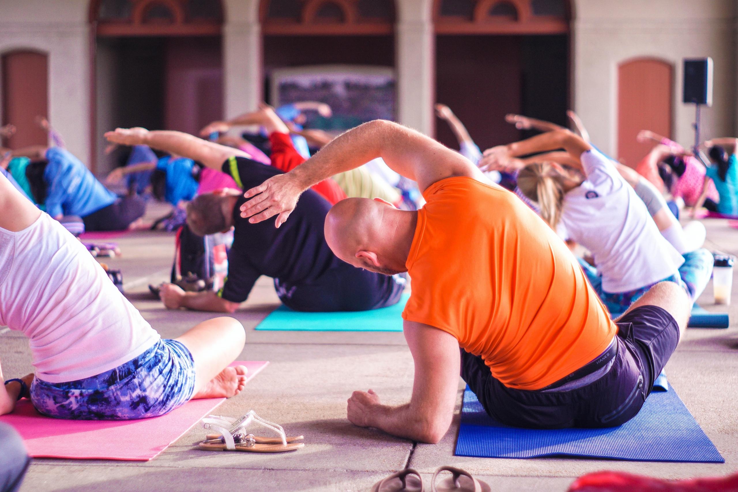 group yoga classes