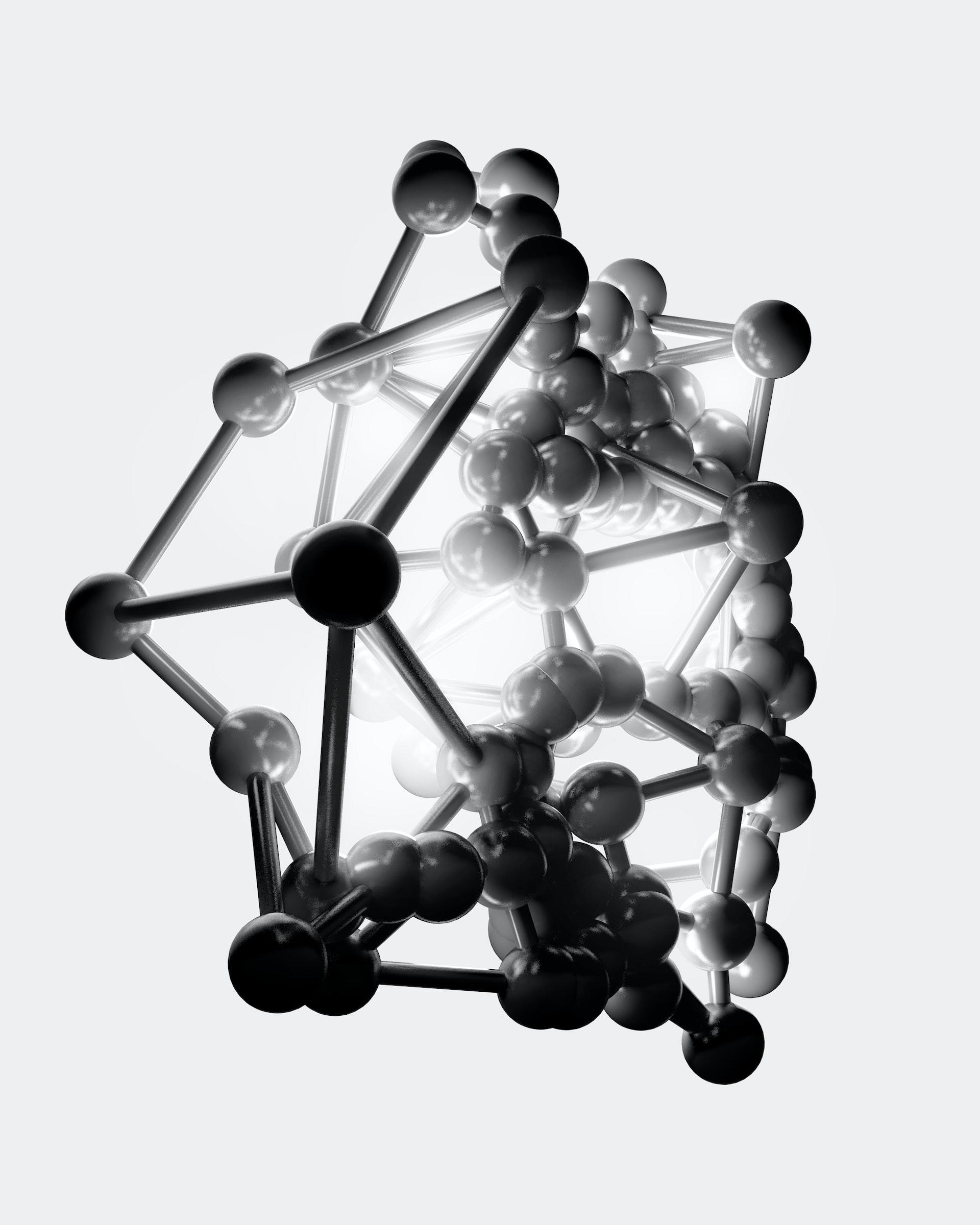 3D structure of atom