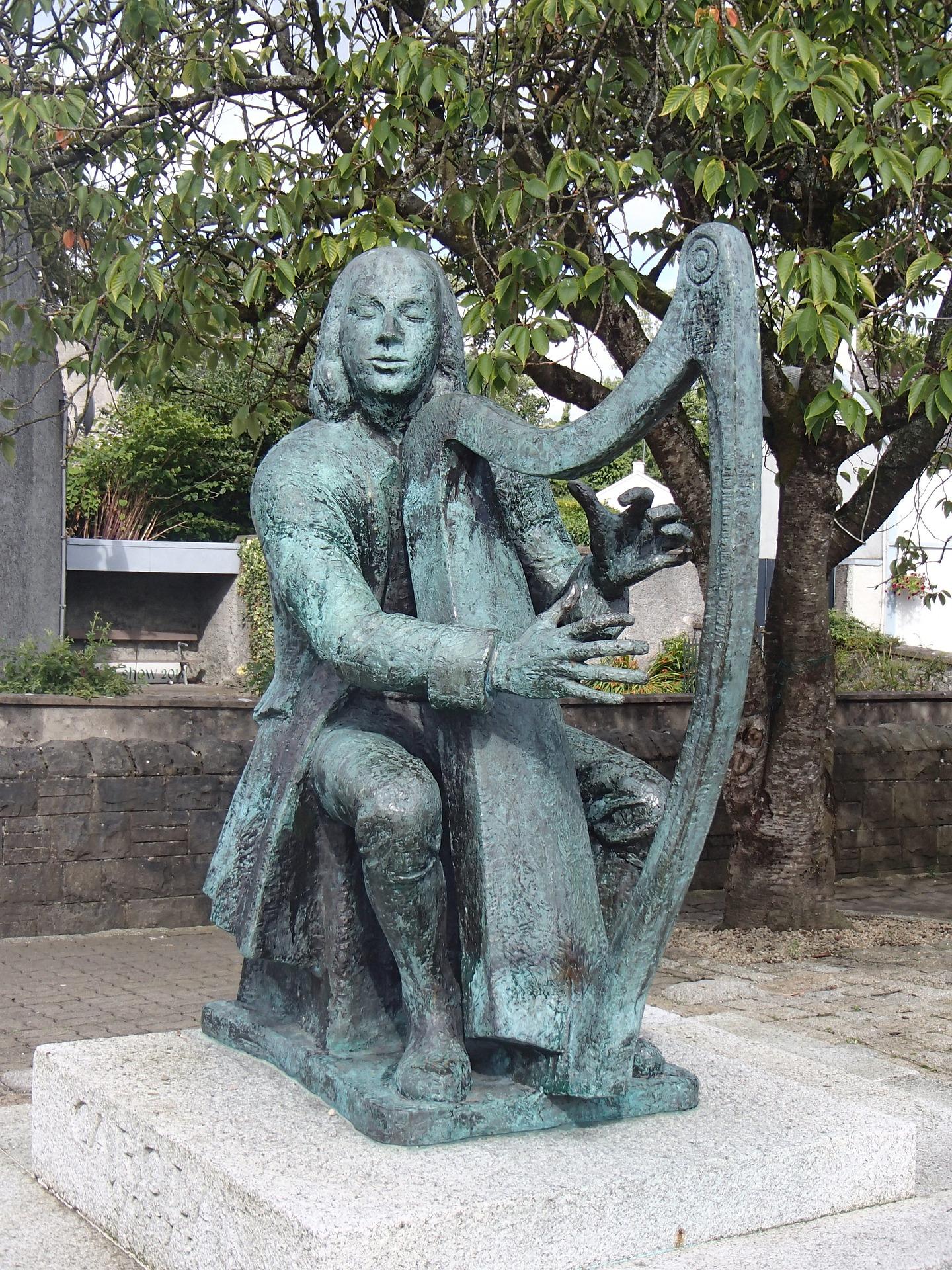 Blind Harpist