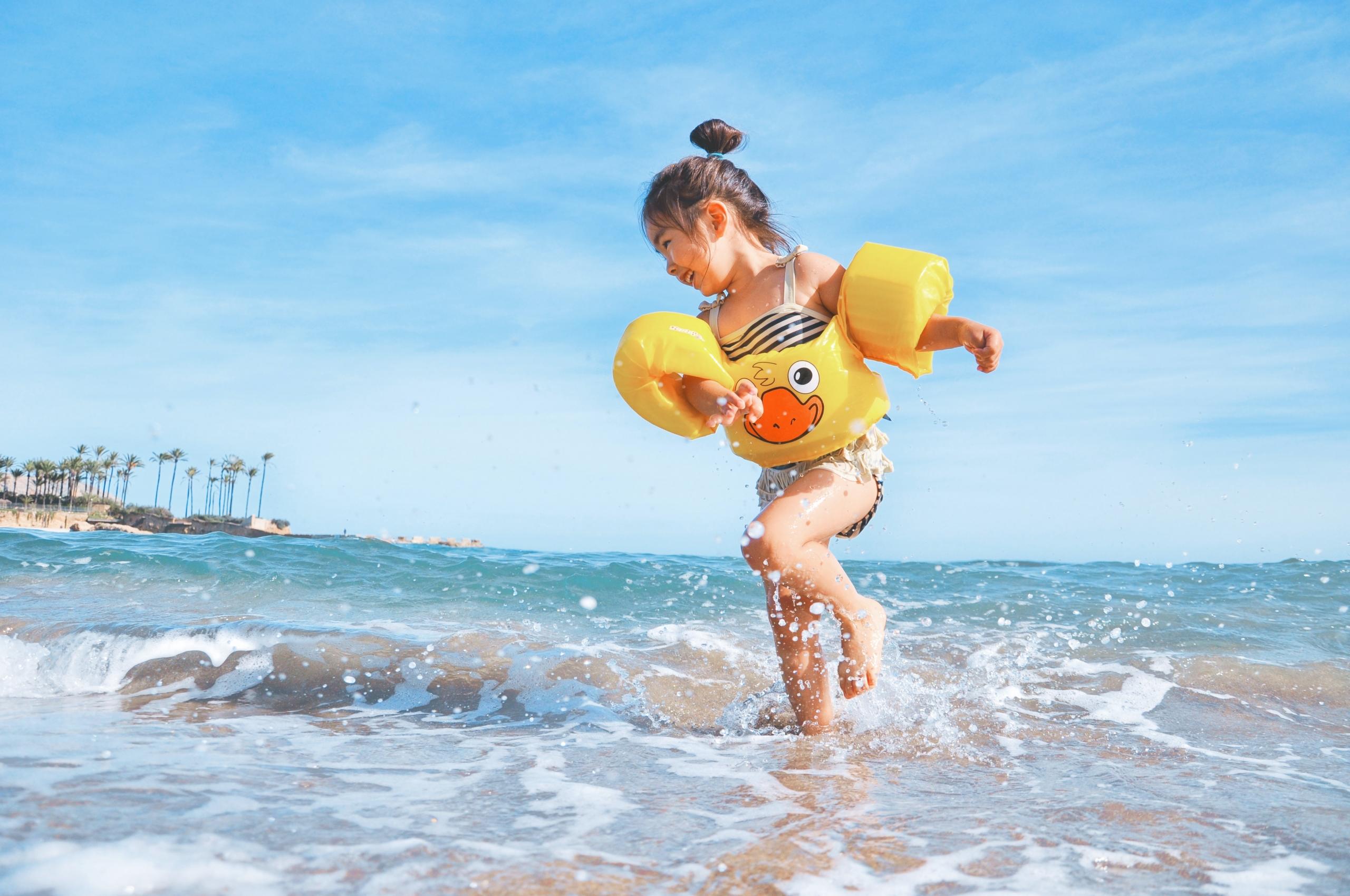 Amidst the splashes and laughter, an energetic swimming tutor leads a fun-filled aqua aerobics session, including participants of all ages, from toddlers to adults. Dive into the exciting world of family-friendly aquatic fitness and watch the little ones revel alongside their parents in this pool of joy.