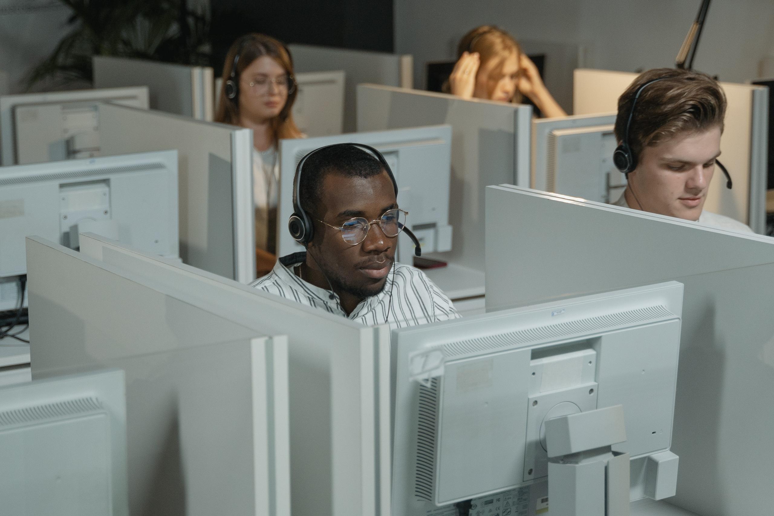 A creative workspace with a high-resolution computer monitor for design work.