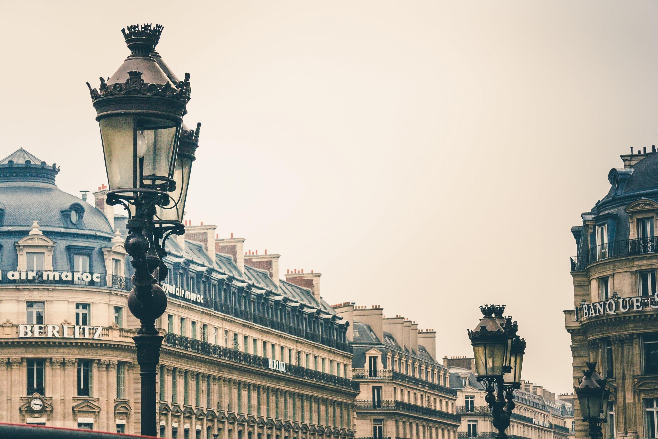 The streets of Paris
