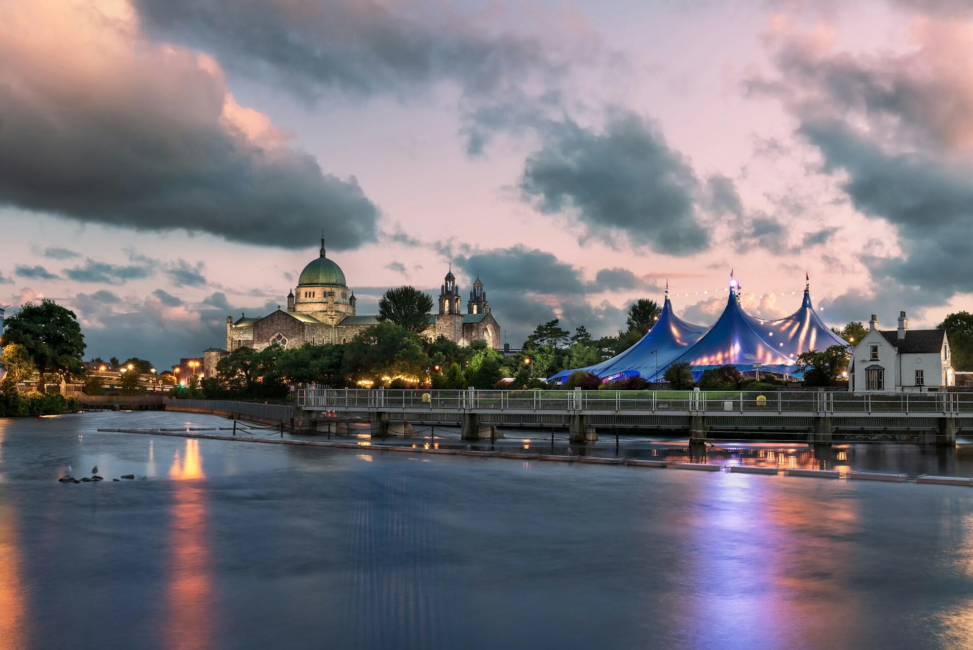 The river at Galway, Ireland.
