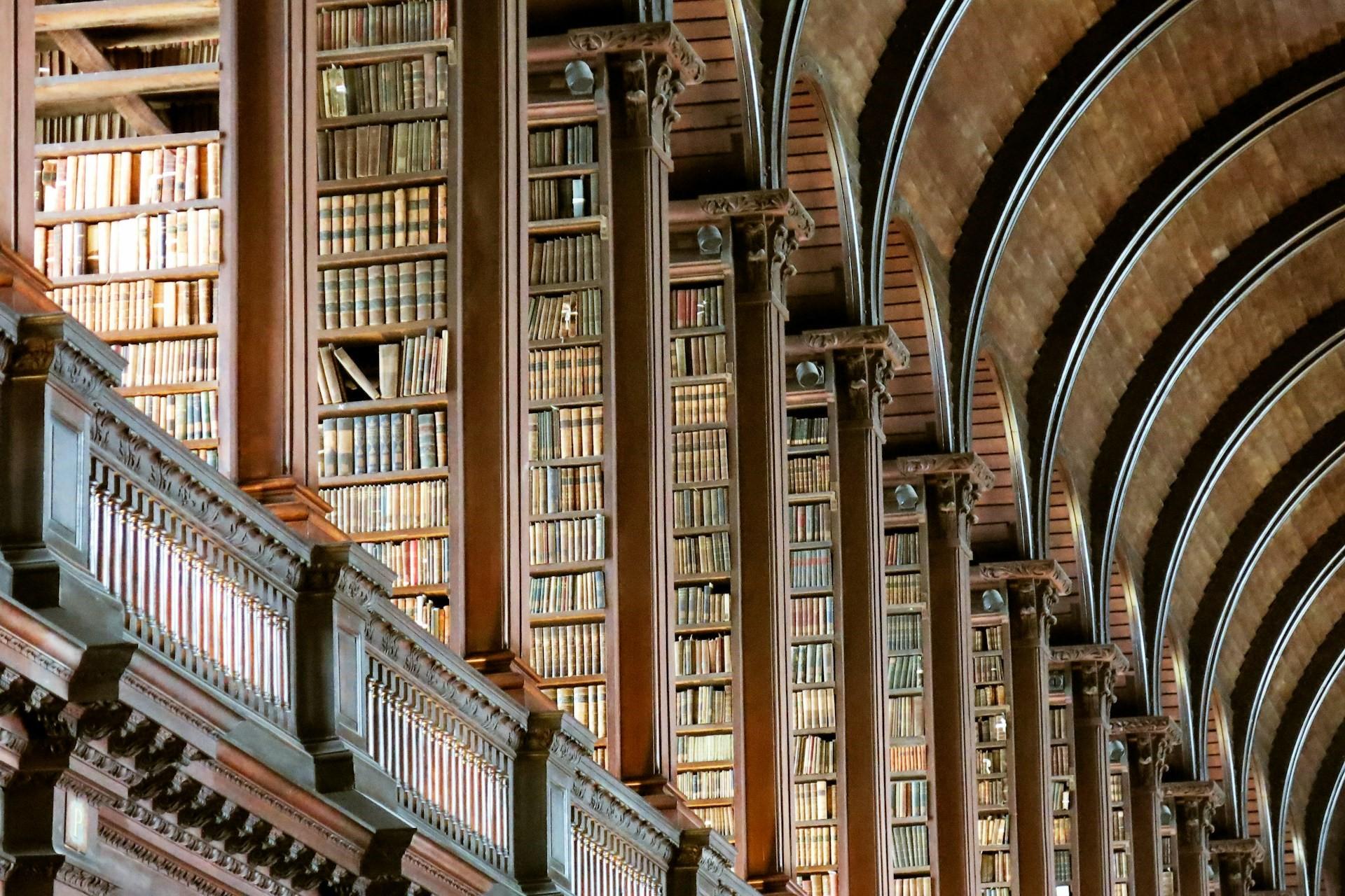 The library at Trinity College Dublin