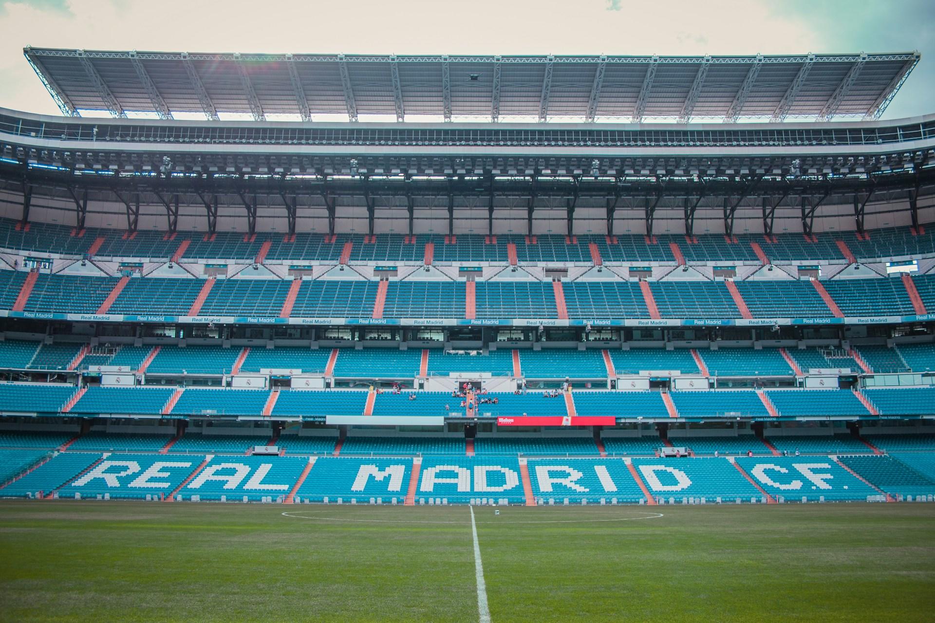 The Bernabeu stadium for Real Madrid
