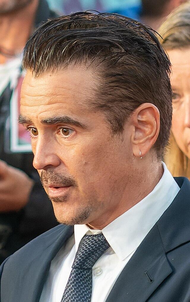 Colin Farrel on the red carpet