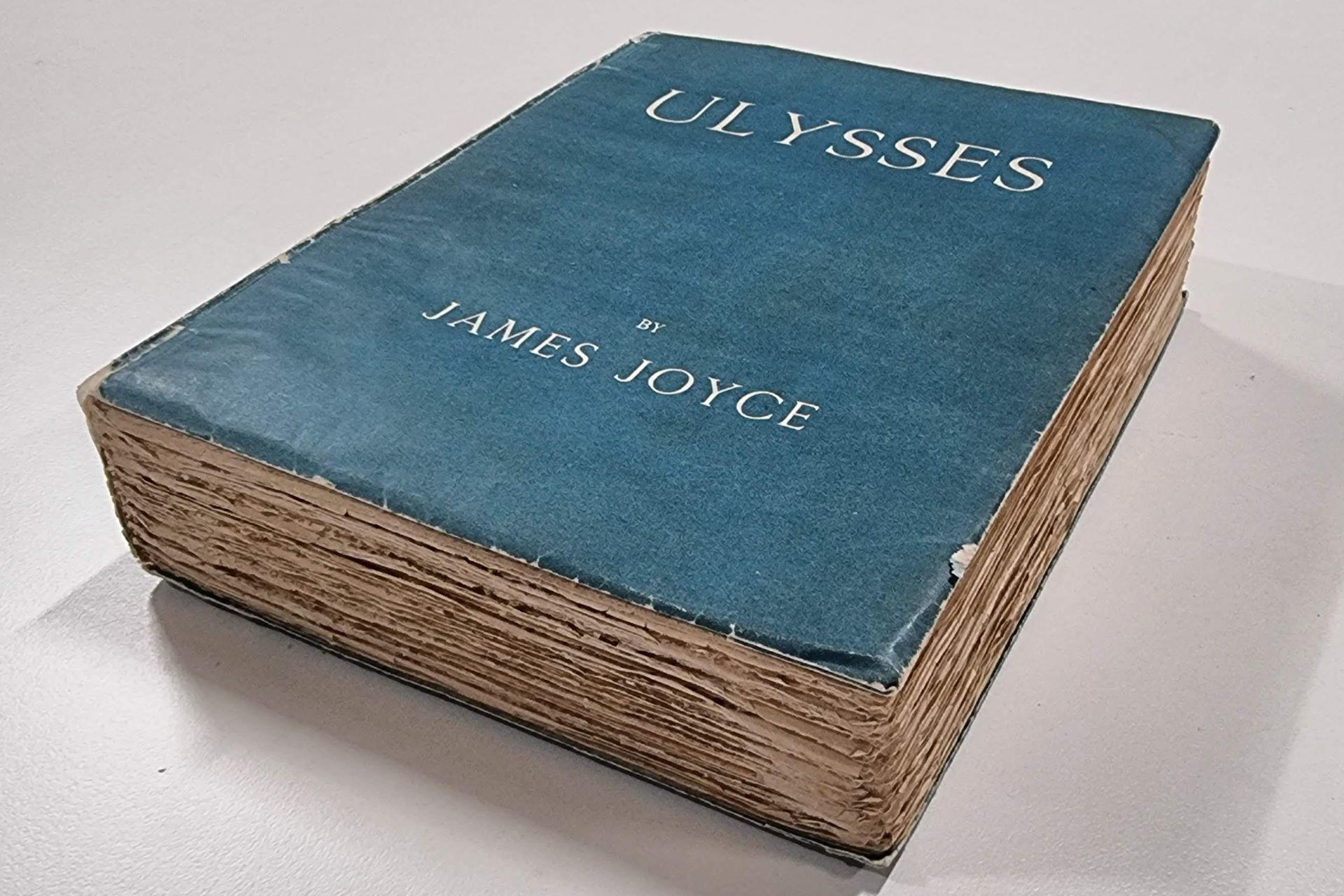 A copy of Ulysses by James Joyce.
