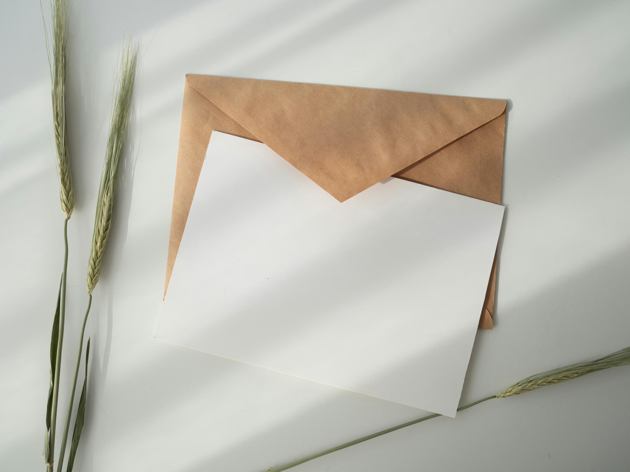 A resignation letter ready to be written by an employee.