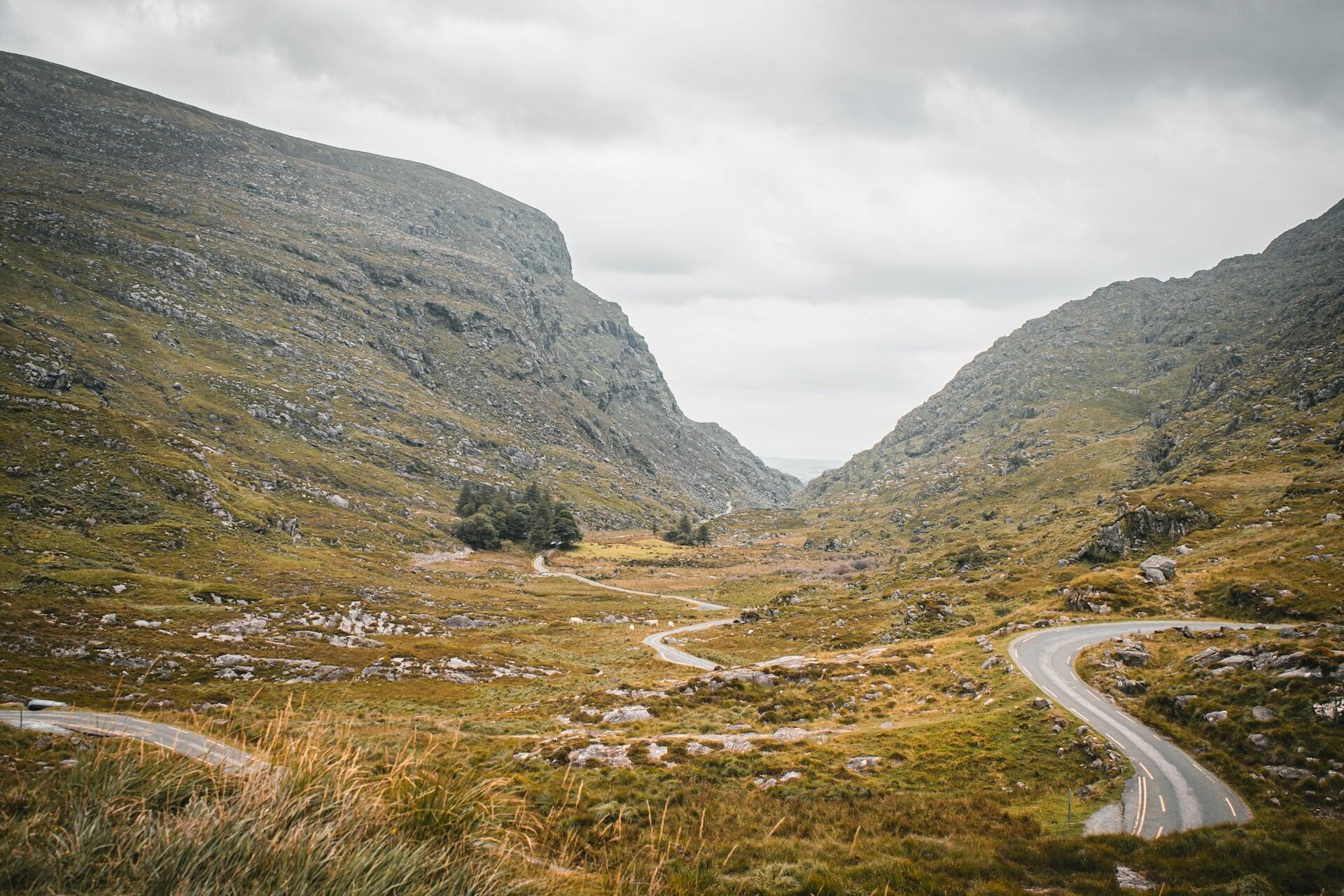 Gap of Dunloe, Kerry, Ireland.