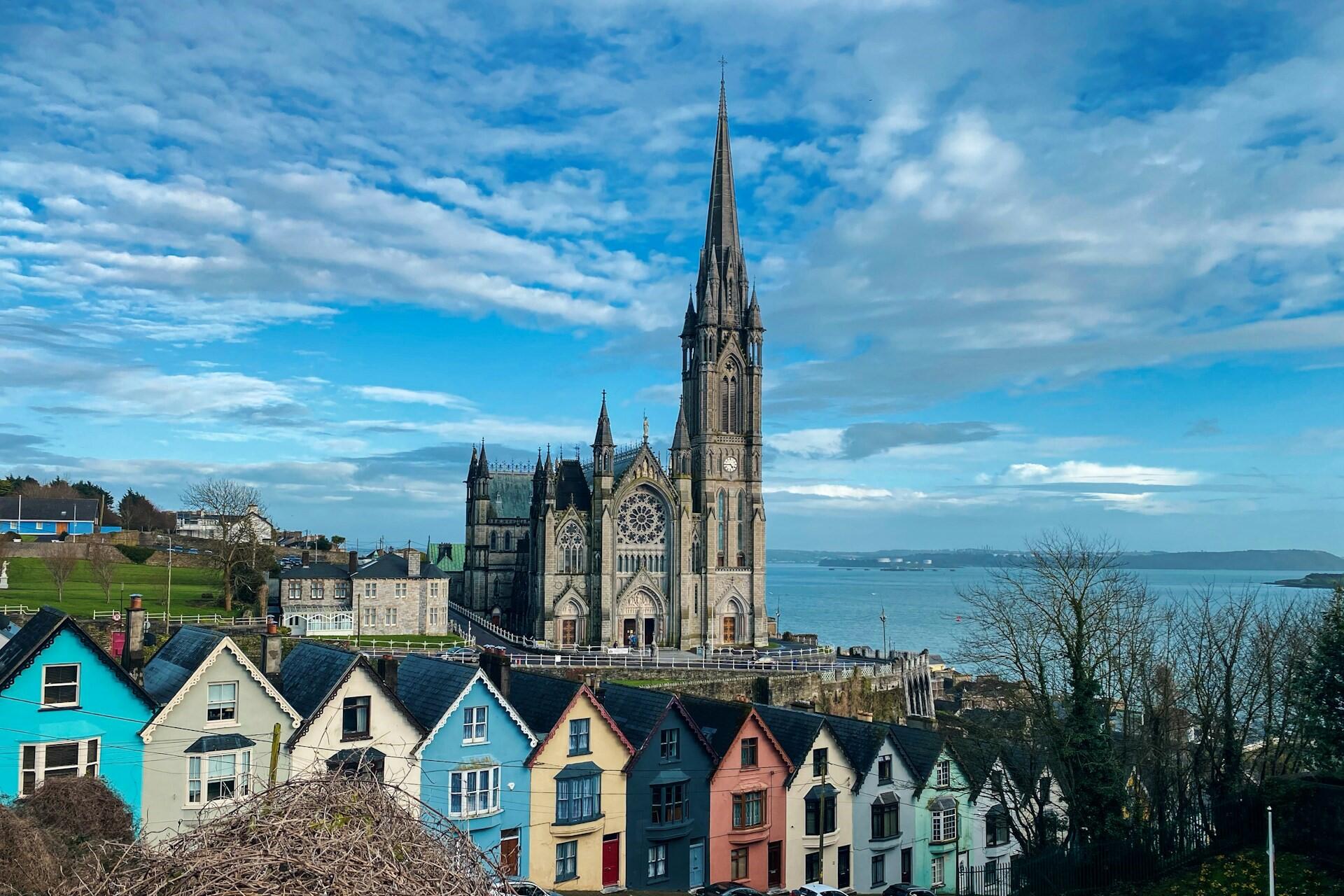 A church in Cobh, County Cork, Ireland.
