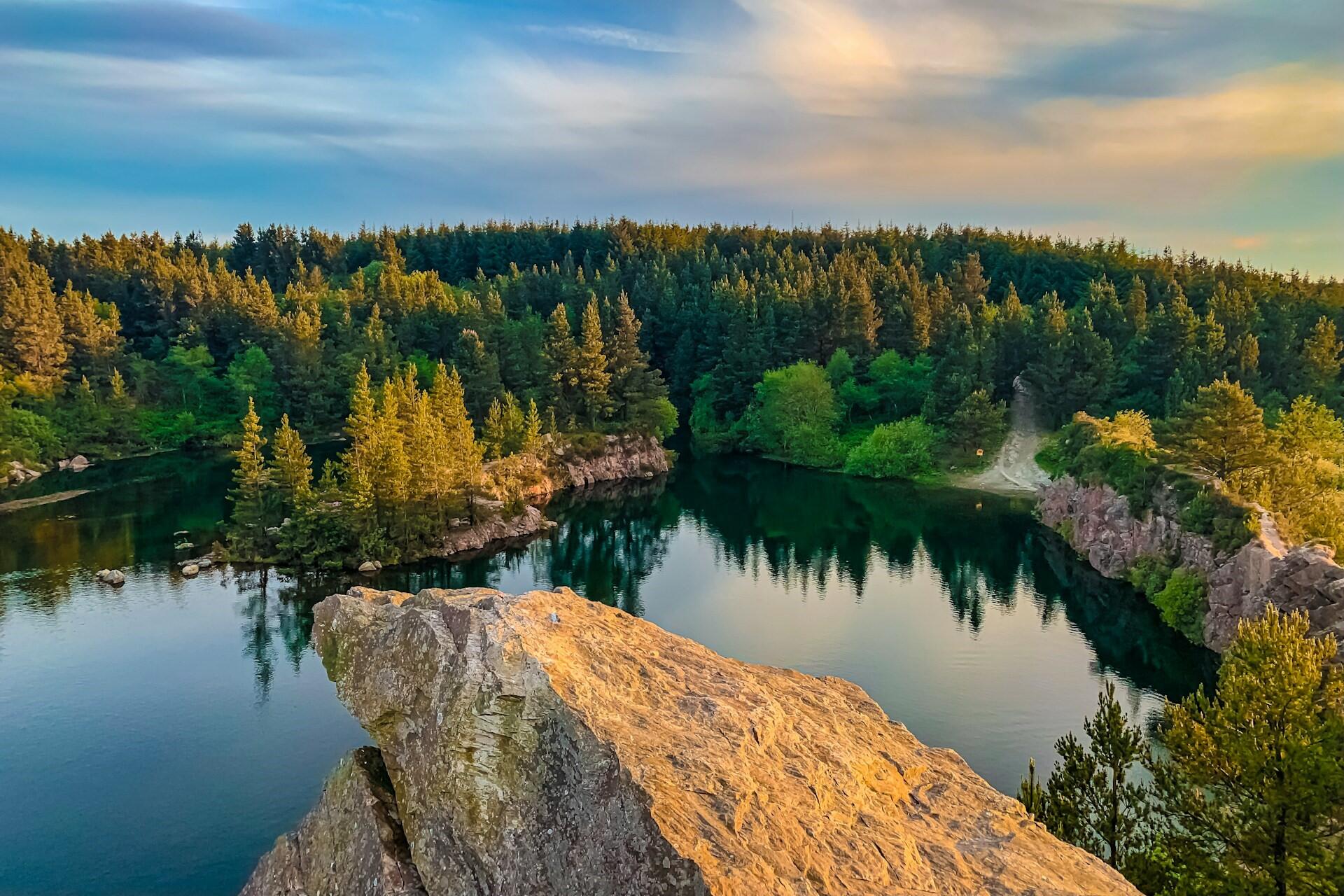 Countryside in Ireland.