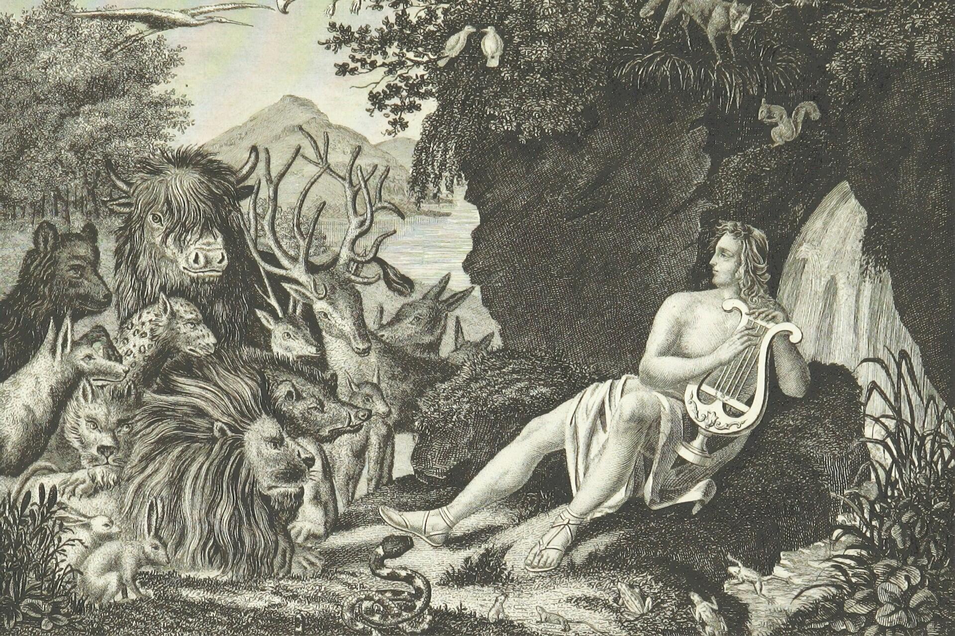 A picture of German mythology.