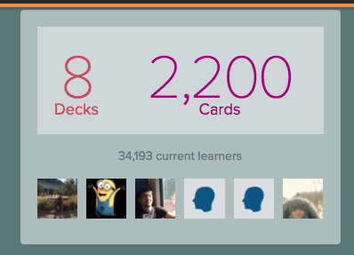 Brainscape is a great way to share your ideas for learning German