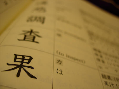 The physical style of Japanese writing is called calligraphy