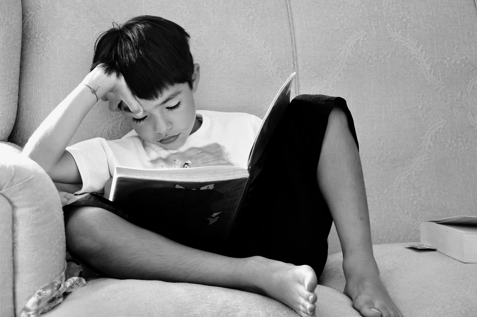Wouldn't it be great if every child could become so engrossed in reading?