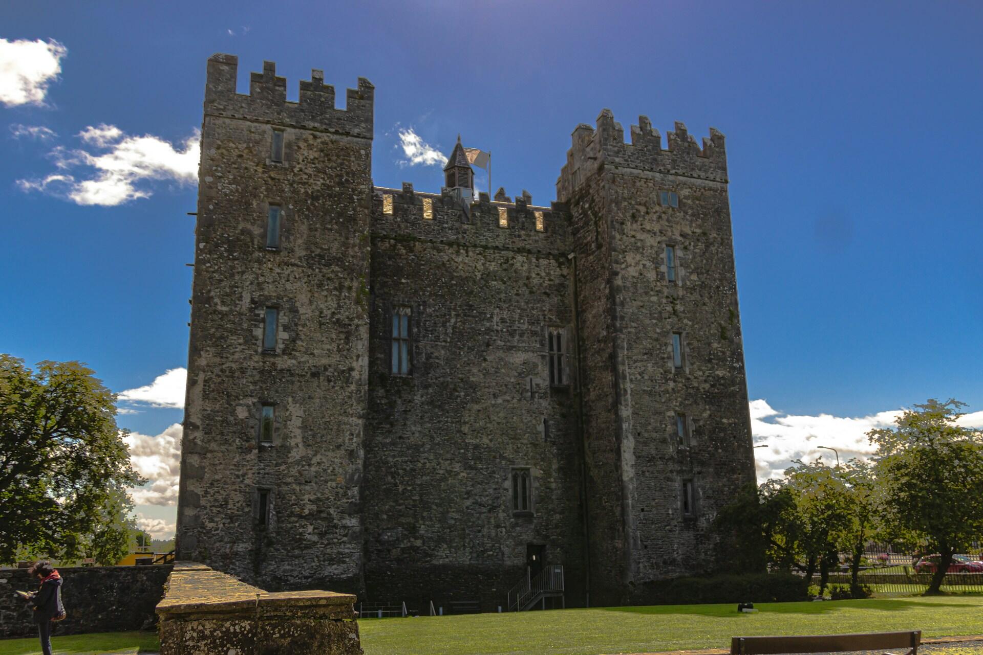 stone castle building under blue sky