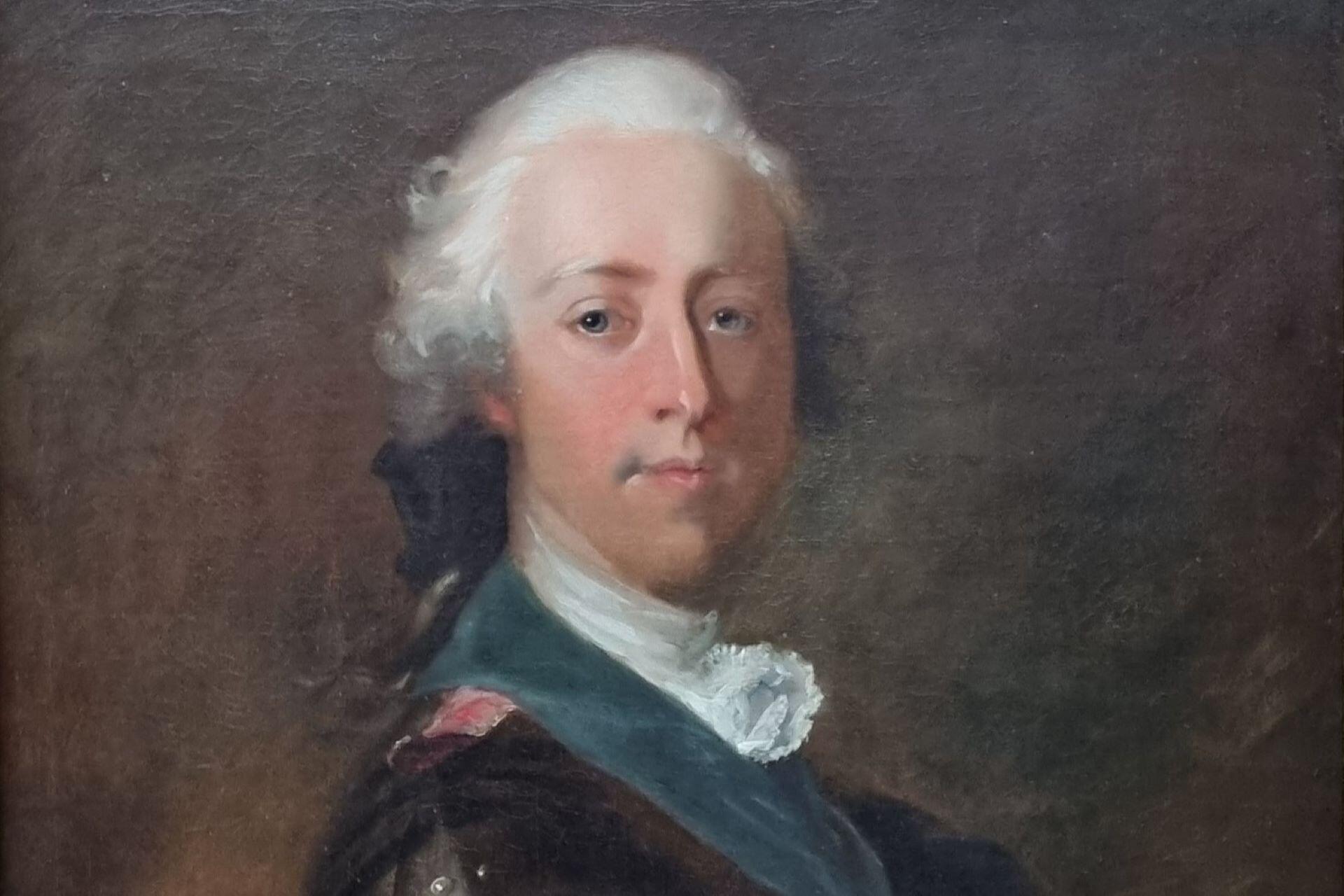 portrait of Prince Charles Edward Stuart also known as Bonnie Prince Charlie