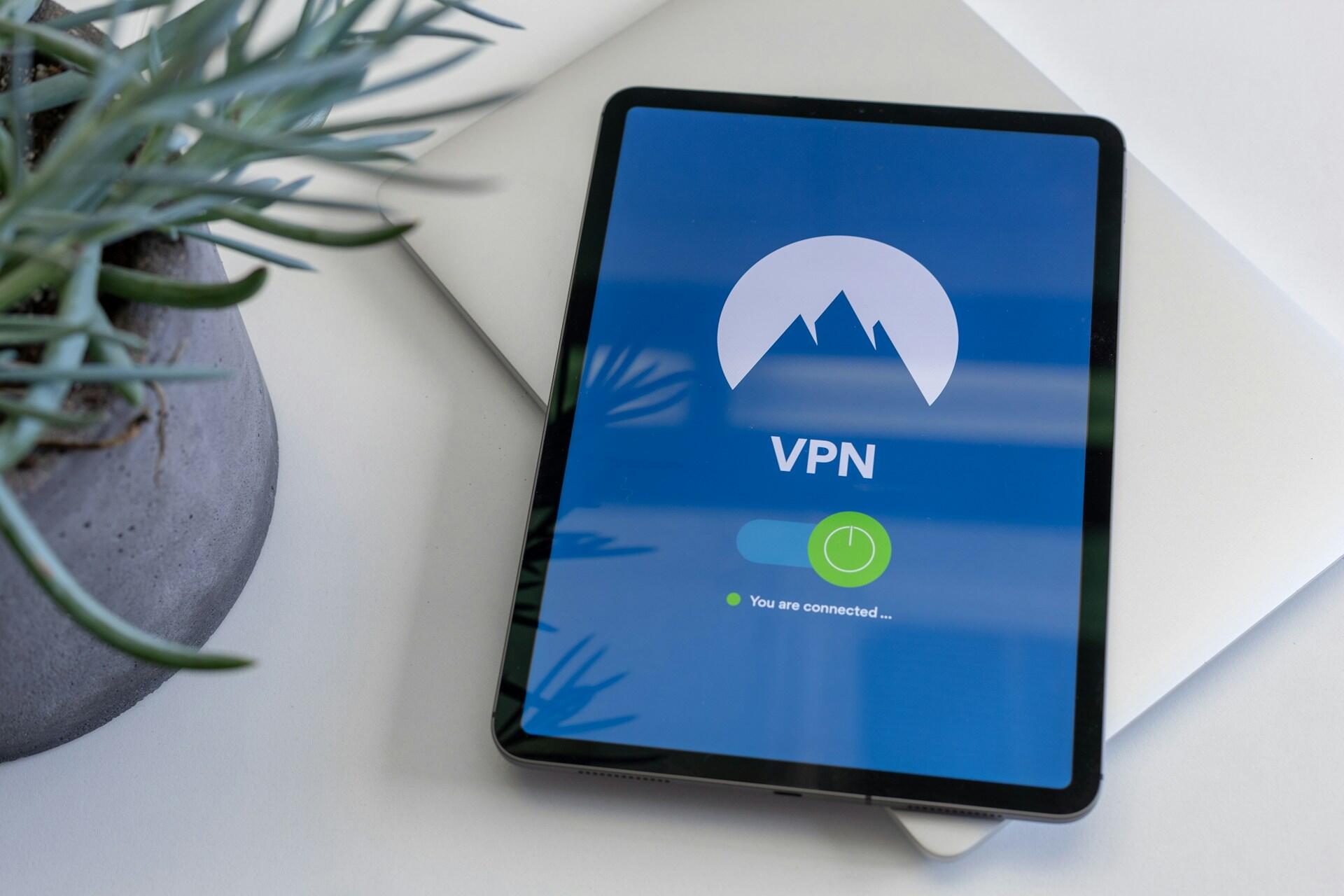שירותי VPN על טאבלט