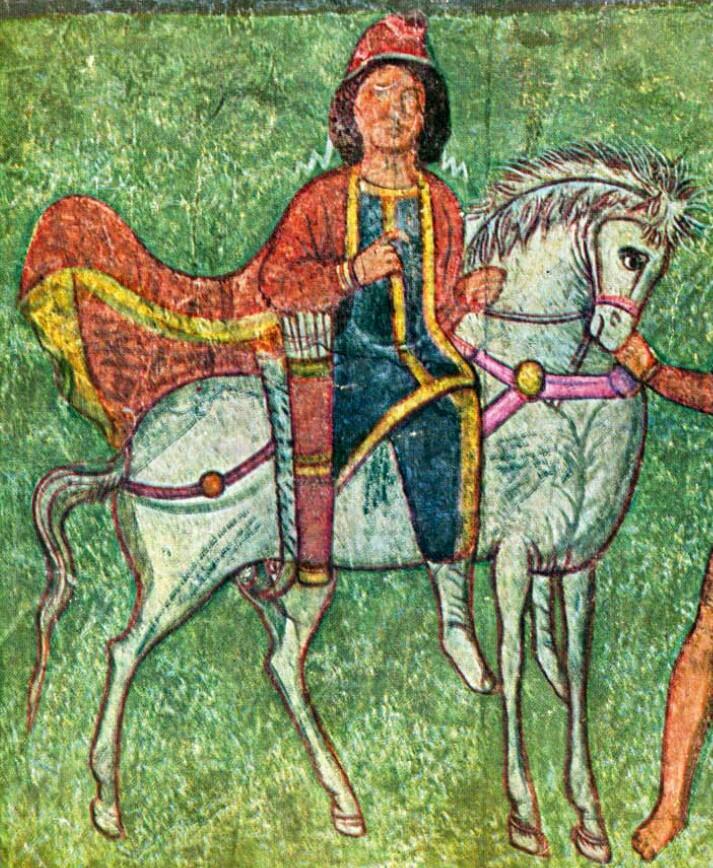 ציור ישן של מרדכי היהודי