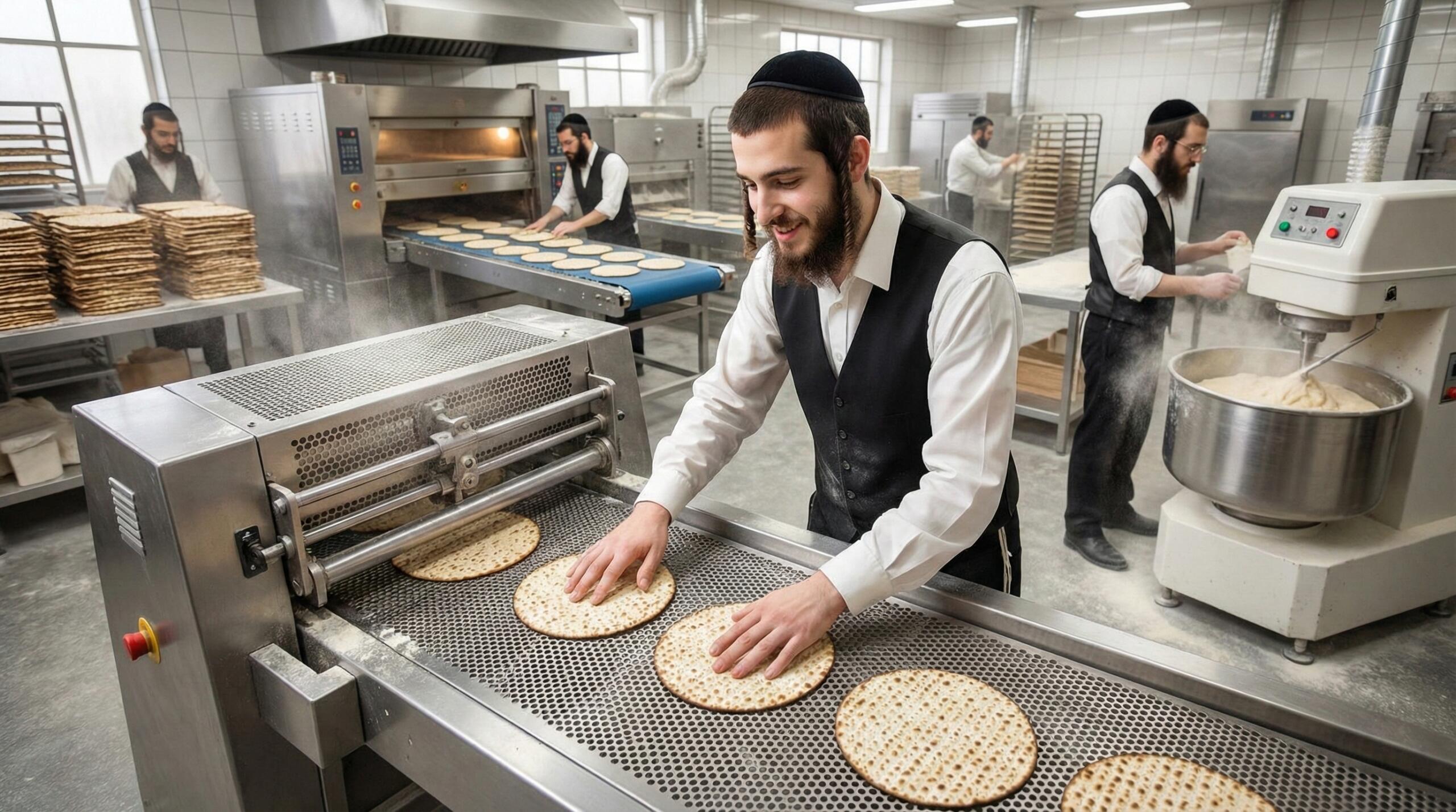 חרדים מכינים מצות