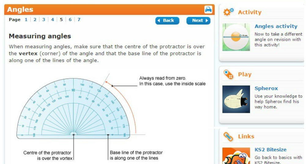 Find walk-throughs and maths worksheets to mark your progress