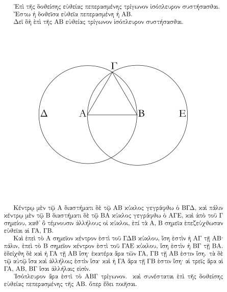 A theorem of Euclidean geometry