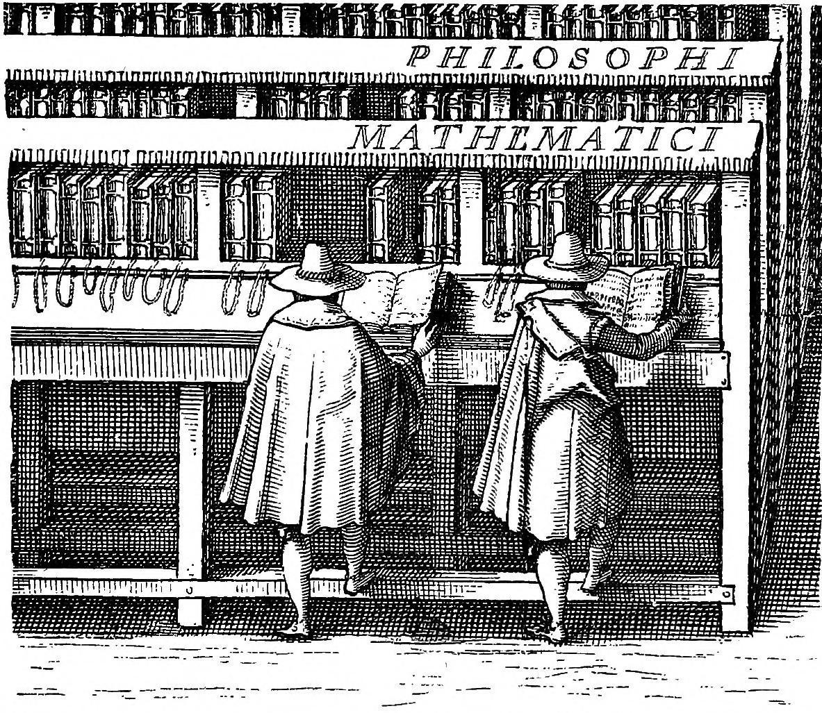 Hanging out in the library