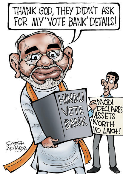 Indian political cartoon