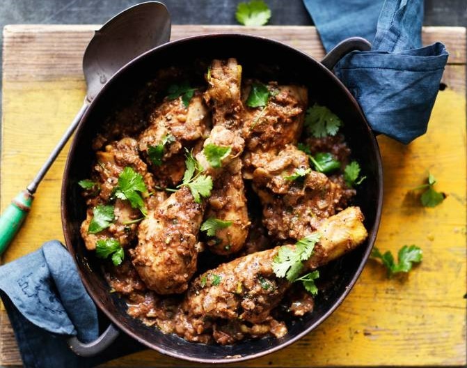 Black Masala Chicken