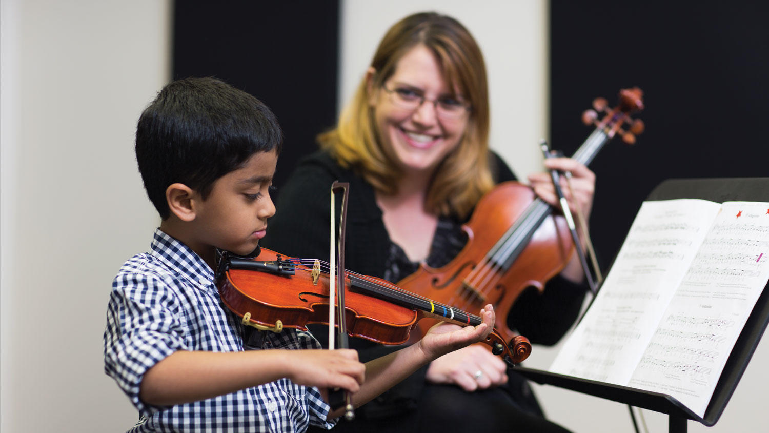 Learning the violin