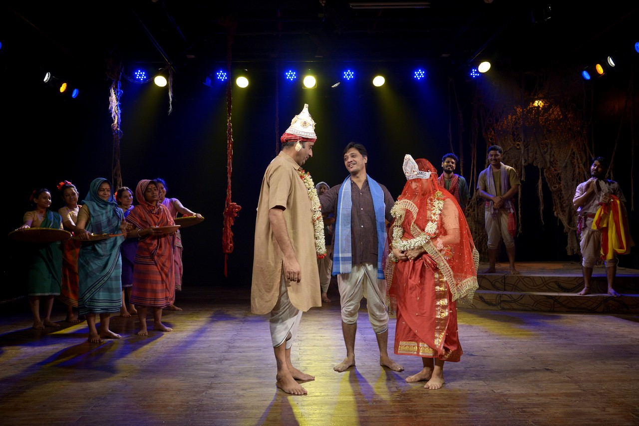 Performance on stage