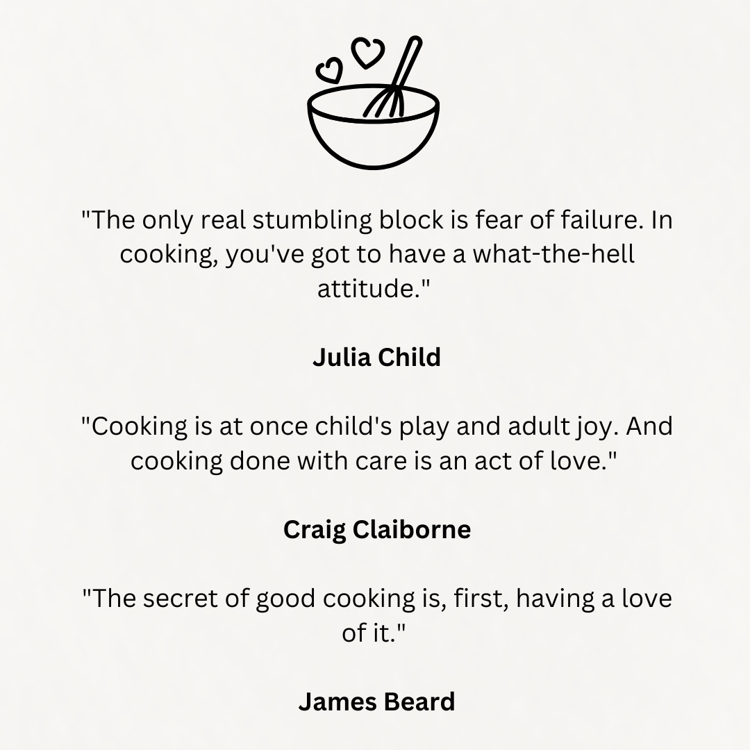 Cooking captions for instagram