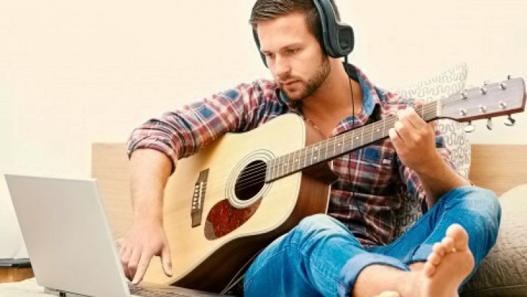A guitar session