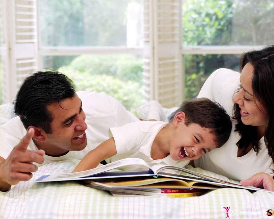 Student learning with parents