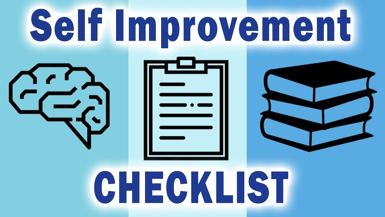 Personal development checklist