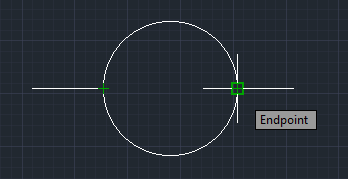 circles and ellipsis on AutoCAD
