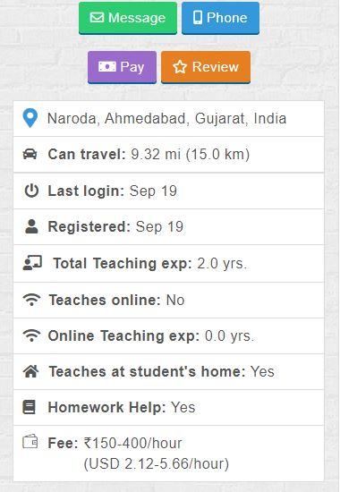 Tutor Profile_Teacheron