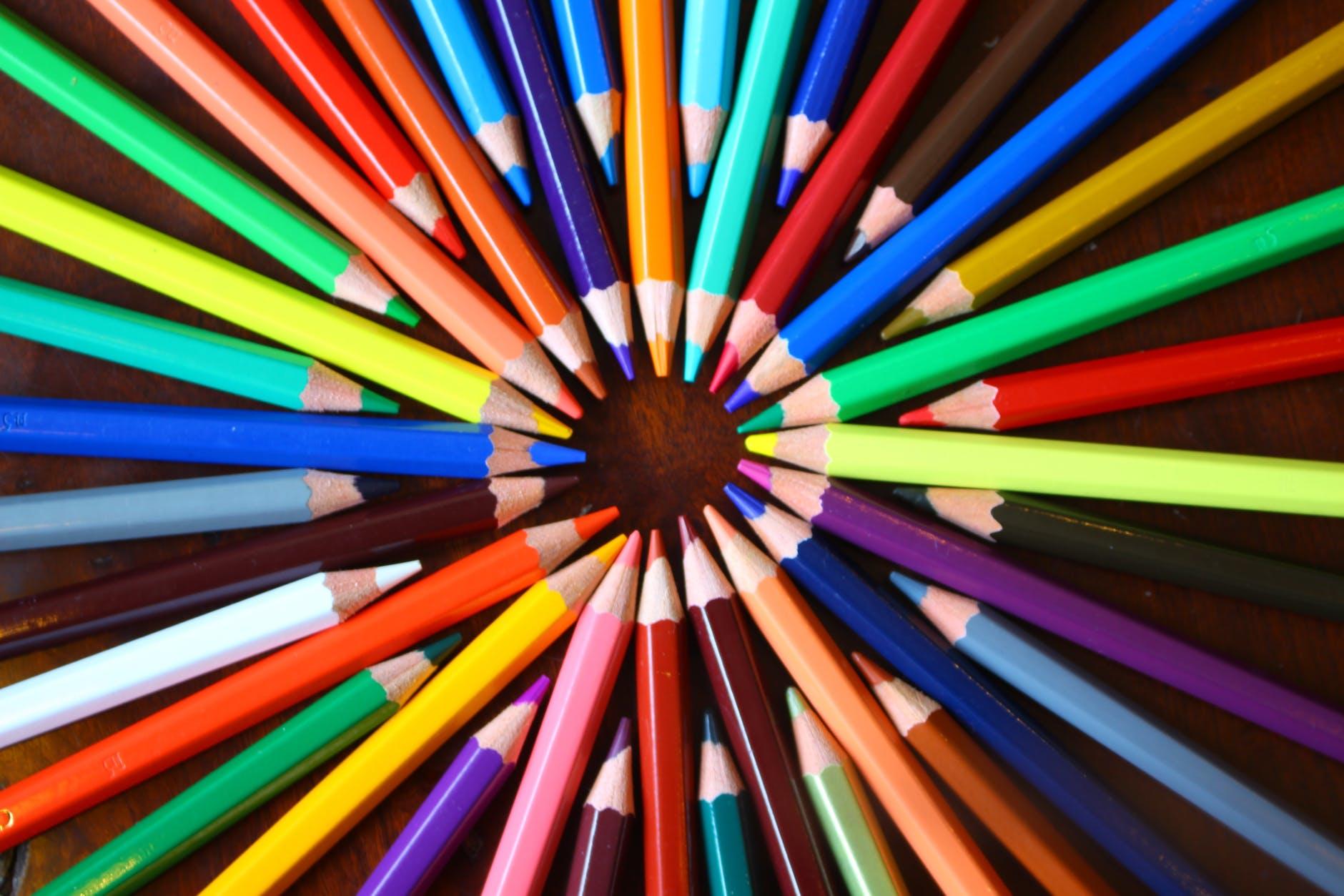 Colorful pencils