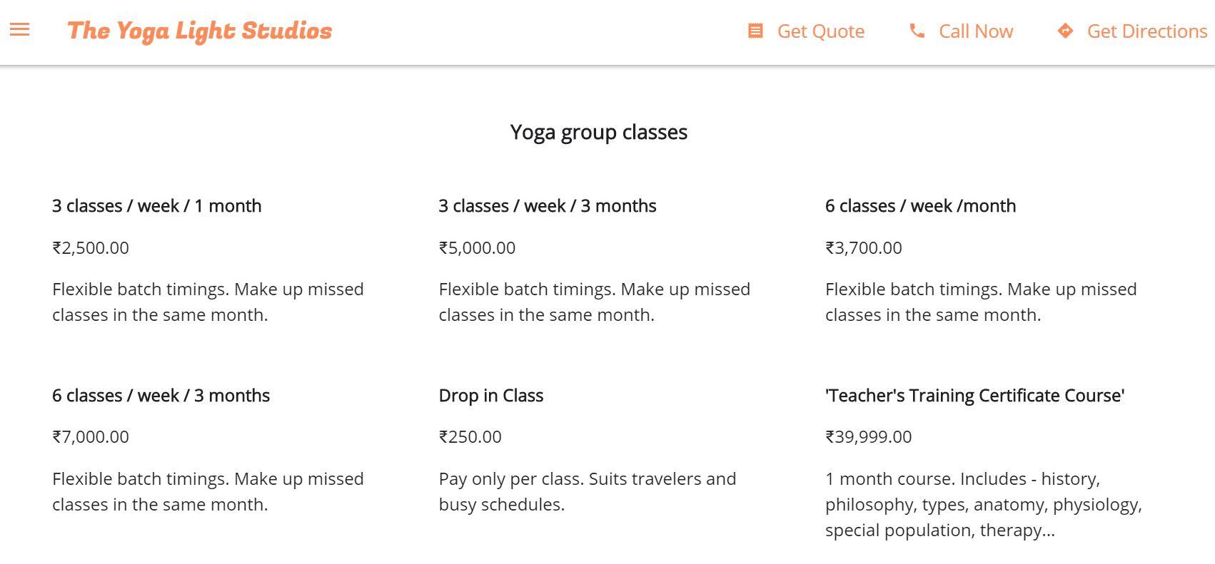 Yoga Lights Studio
