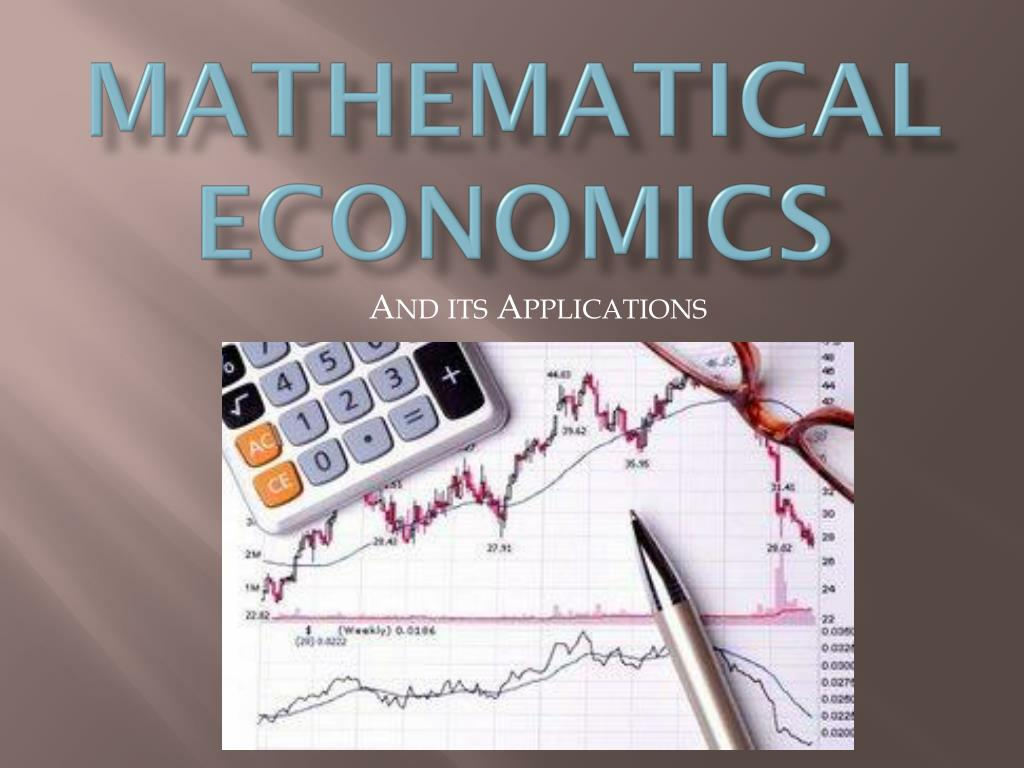 Economics with maths