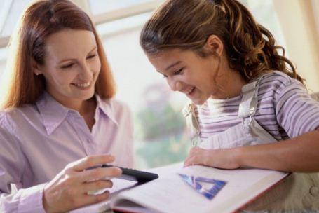 Personal teacher with a student