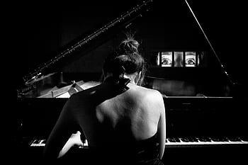 Woman Playing Piano
