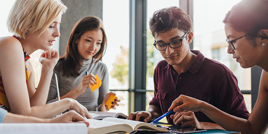 A teacher-student interaction